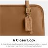 imageCoach Swing Zip Bag B4Honey Brown