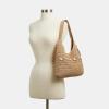 imageCoach Womens Straw Brooklyn Shoulder Bag 28B4Natural