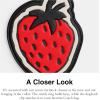 imageStrawberry Bag Charm
