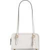 imageCoach Crinkle Patent Swing Zip Bag 20 B4Chalk