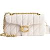 imageCoach Quilted Tabby Shoulder Bag 26 with Chain