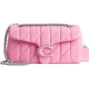 imageCoach Quilted Tabby Shoulder Bag 26 with ChainVivid Pink