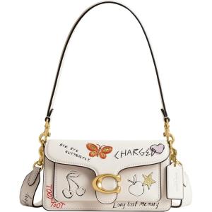 imageCoach Tabby Shoulder Bag 20 with Sketch Print B4Chalk Multi