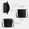 imageCOACH Hitch Flap Crossbody Black