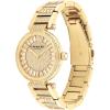 imageCoach Cary Watch for Women  2H Quartz Bracelet Watch with Crystals on The Dial  Water Resistant 3 ATM30 Meters  Gift for Her  Timeless Elegance Perfect for Day or Night  34mmGold Plated