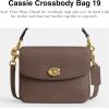 imageCoach Coated Canvas Signature Cassie Crossbody 19B4Dark Stone