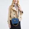 imageCoach Coated Canvas Signature Cassie Crossbody 19B4Deep Blue