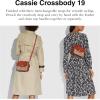 imageCoach Coated Canvas Signature Cassie Crossbody 19Tan Rust