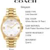 imageCoach Greyson Womens Watch  Enhancing Elegance for Every Event  Water Resistant Model 14504109