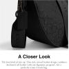 imageCoach Hall Soft Sling Bag 45 in Signature JacquardBlack
