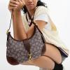 imageCoach Hamptons Hobo Bag in Signature Jacquard B4Oak Maple