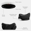 imageCoach Mens Hall Soft Sling Bag Black One SizeBlack