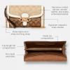 imageCoach Signature Blocking Exotic Mix Jade Chain Crossbody