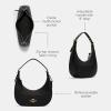 imageCoach Unisex Bailey HoboBlack