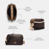 imageCoach Unisex Jes CrossbodyBrown Multi