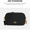 imageCoach Unisex Jes CrossbodyRich Black