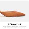 imageCoach Womens Renn Suede MuleBurnished Amber