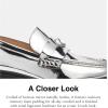 imageLevis Womens Leah Metallic Leather LoaferSilver