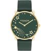 imageCoach Elliot Womens Quartz Watch 2H Movement Leather Strap  WaterResistant to 3ATM  Modern Minimalist  Gift for Her 36mmGreen