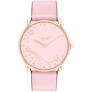 imageCoach Elliot Womens Quartz Watch 2H Movement Leather Strap  WaterResistant to 3ATM  Modern Minimalist  Gift for Her 36mm