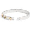 imageCoach Pegged C Logo Hinged Bangle BraceletTwoTone