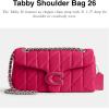 imageCoach Tabby Shoulder Bag 26Dragonfruit
