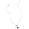 imageCoach Womens Collectible Signature Stone Jewelry CharmC Enamel Heart BlackGold