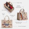 imageCoach Cargo Tote 26B4Dark Natural