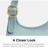 imageCoach Cashin Carry Crescent Bag B4Light Blue
