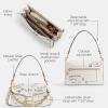 imageCoach Chain Tabby Shoulder Bag with Sketch Print LHChalk Multi