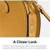 imageCoach Heart Crossbody Bag B4Honey Comb