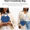 imageCoach Heart Crossbody Bag B4True Blue