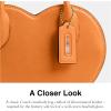 imageCoach Heart Crossbody Bag B4Washed Orange