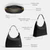 imageCoach Juliet Shoulder Bag 38Black