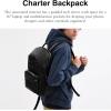 imageCoach Mens Charter Backpack Black Multi MediumBlack