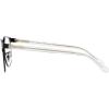 imageCoach Mens Hc5157 Rectangular Prescription Eyewear FramesShiny BlackDemo Lens