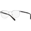 imageCoach Mens Hc5157 Rectangular Prescription Eyewear FramesShiny SilverDark TortoiseDemo Lens