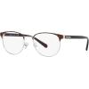 imageCoach Mens Hc5157 Rectangular Prescription Eyewear FramesShiny SilverDark TortoiseDemo Lens