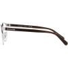 imageCoach Mens Hc5157 Rectangular Prescription Eyewear FramesShiny SilverDark TortoiseDemo Lens