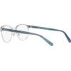 imageCoach Mens Hc5157 Rectangular Prescription Eyewear FramesShiny SilverNavyDemo Lens