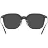 imageCoach Mens Hc8355 Square SunglassesBlackDark Grey