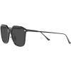 imageCoach Mens Hc8355 Square SunglassesBlackDark Grey