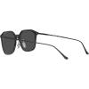 imageCoach Mens Hc8355 Square SunglassesBlackDark Grey