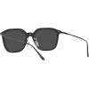 imageCoach Mens Hc8355 Square SunglassesBlackDark Grey