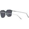 imageCoach Mens Hc8355 Square SunglassesTransparent Dark BlueDark Blue Solid