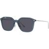 imageCoach Mens Hc8355 Square SunglassesTransparent Dark BlueDark Blue Solid