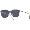 imageCoach Mens Hc8355 Square SunglassesTransparent Dark BlueDark Blue Solid