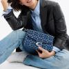 imageCoach Soft Tabby Shoulder Bag in Signature Denim LHDeep Blue Multi