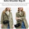 imageCoach Soho Shoulder Bag 25 LHBlack