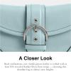 imageCoach Soho Shoulder Bag 25 LHLight Blue